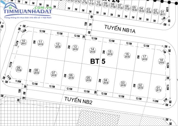 BT05 Khu đô thị mới Phú Lương, Hà Đông